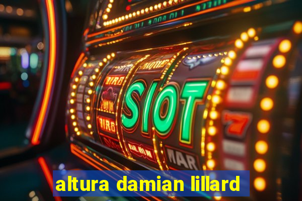 altura damian lillard